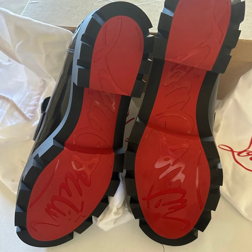 Christian Louboutin Leather Loafers